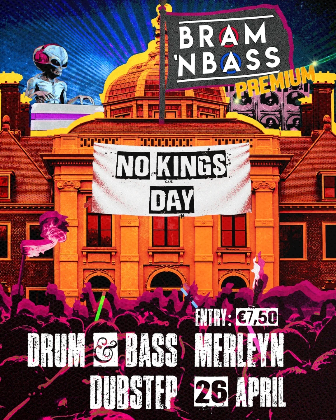 Bram 'n Bass feat. live drums by Thom